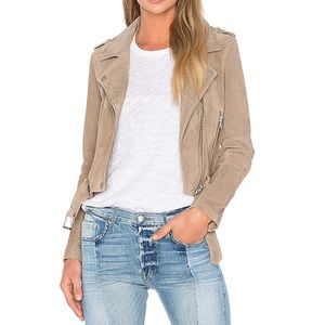 Blank NYC Suede Moto Jacket